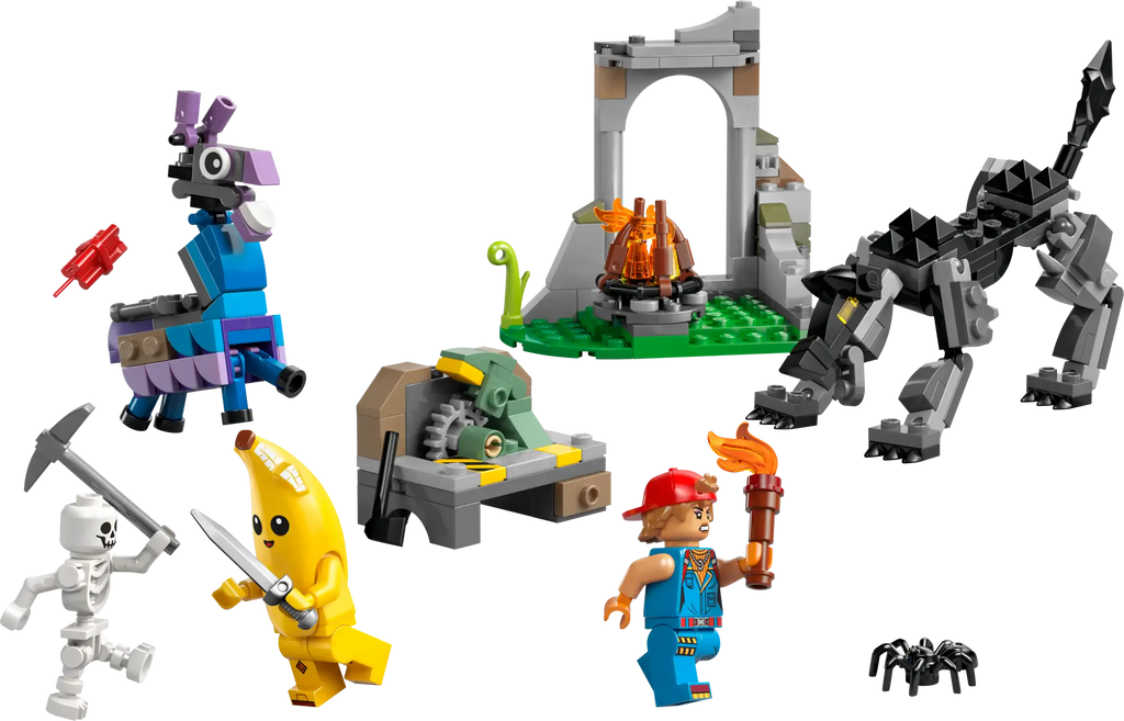 LEGO 77075 Fortnite Peely & Sparkplug's Camp