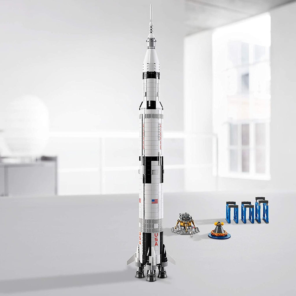 LEGO IDEAS 92176 NASA Apollo Saturn V Space Rocket and Vehicles - TOYBOX Toy Shop