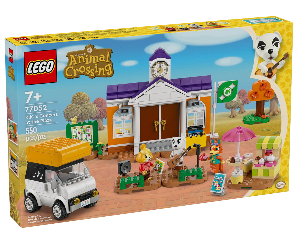 LEGO ANIMAL CROSSING 77052 K.K.'s Concert at the Plaza - TOYBOX Toy Shop