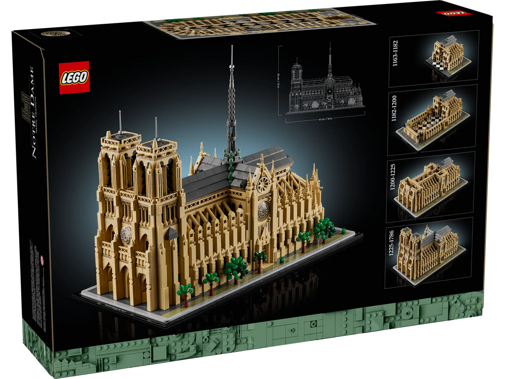 LEGO ARCHITECTURE 21061 Notre-Dame de Paris - TOYBOX Toy Shop