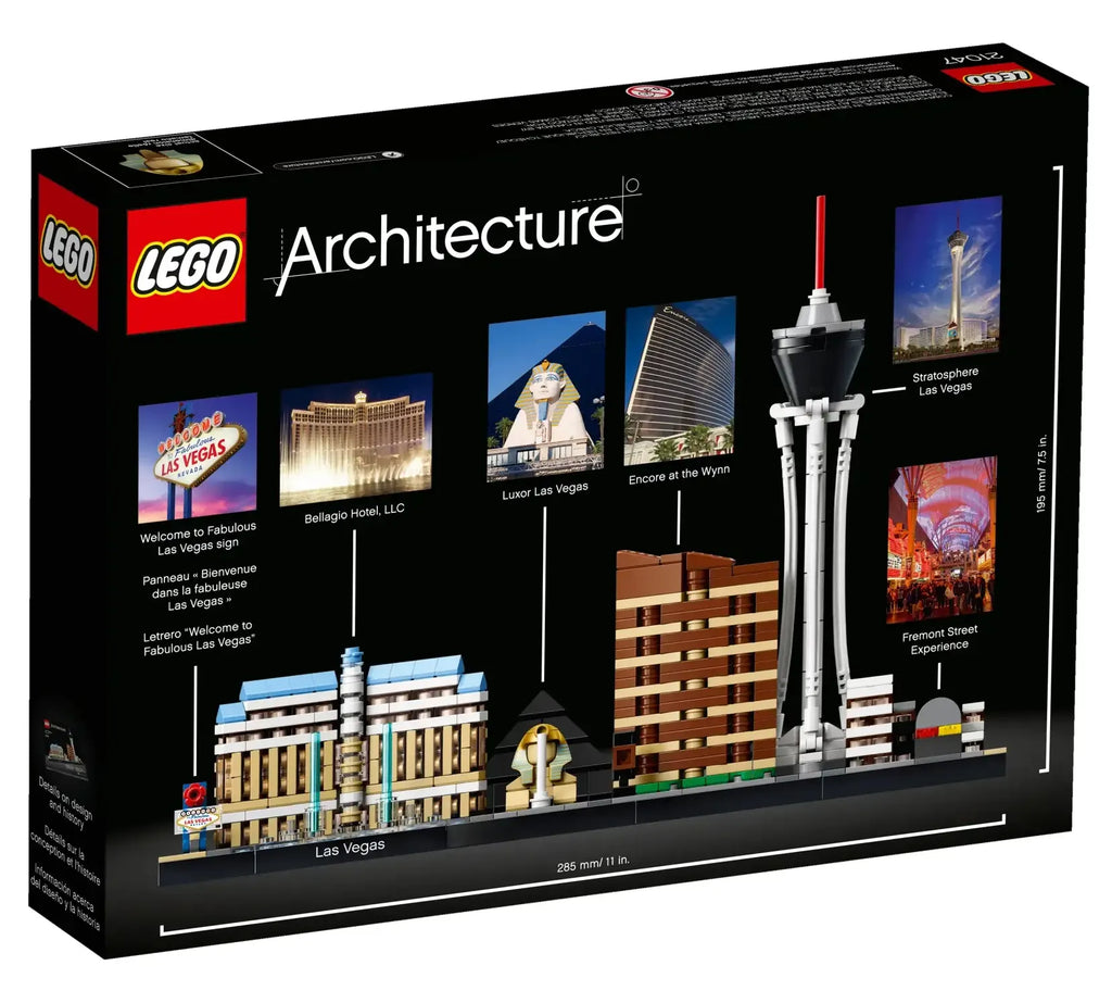 LEGO Architecture Skyline Collection 21047 Las Vegas - TOYBOX Toy Shop