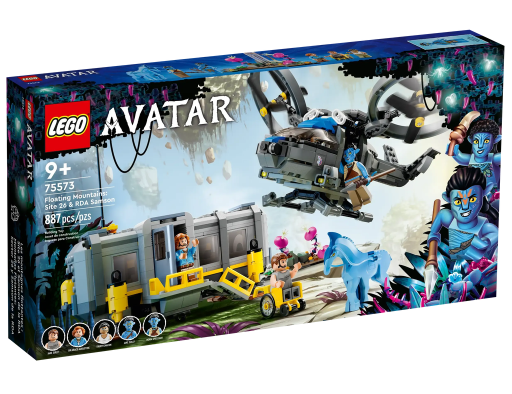 LEGO AVATAR 75573 Floating Mountains: Site 26 & RDA Samson - TOYBOX Toy Shop