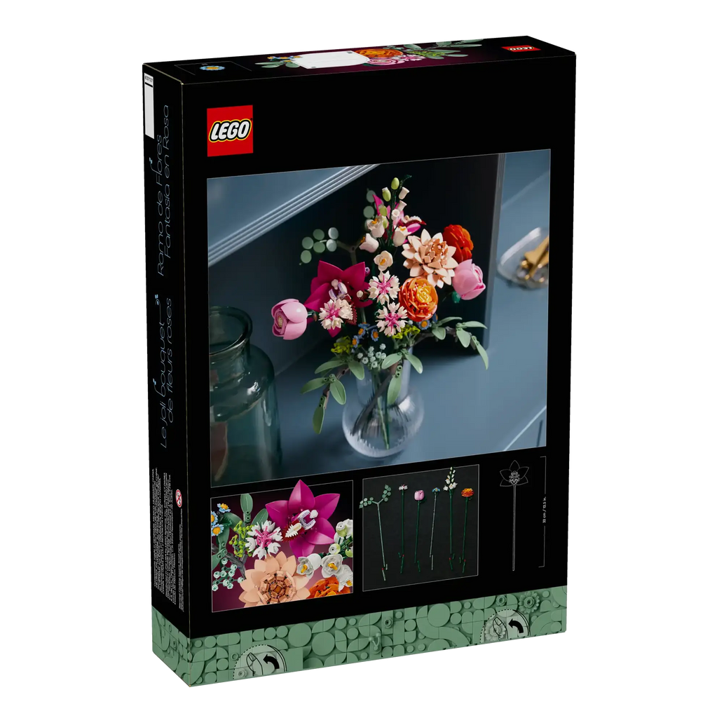 LEGO Botanicals 10342 Pretty Pink Flower Bouquet