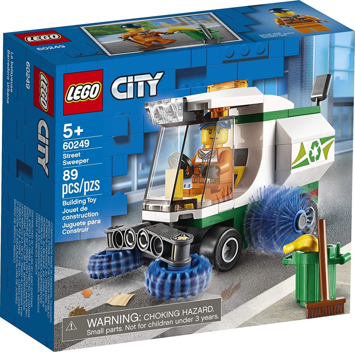 LEGO CITY 60249 Street Sweeper Building Set – TOYBOX