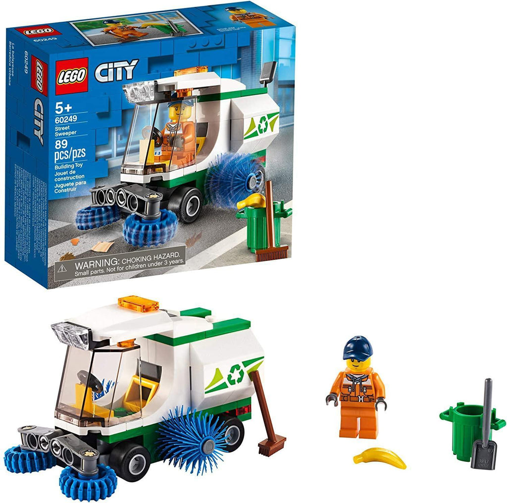 LEGO CITY 60249 Street Sweeper Building Set - TOYBOX Toy Shop