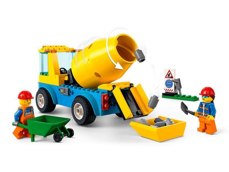 LEGO City 60325 Cement Mixer Truck - TOYBOX