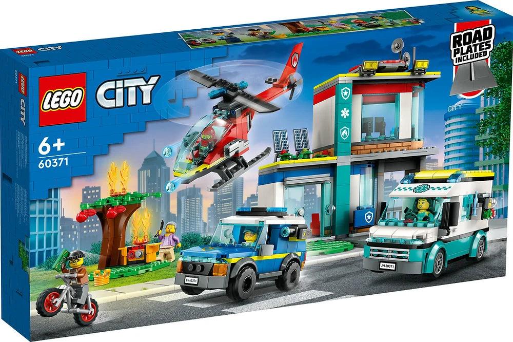 LEGO CITY 60371 Emergency Vehicles HQ - TOYBOX Toy Shop