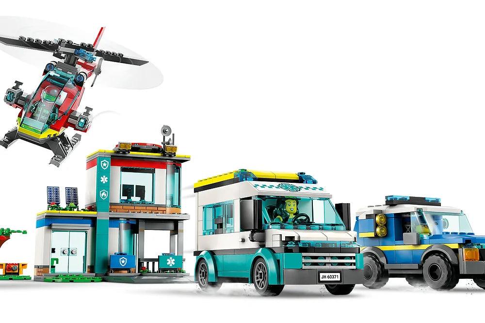 LEGO CITY 60371 Emergency Vehicles HQ - TOYBOX Toy Shop