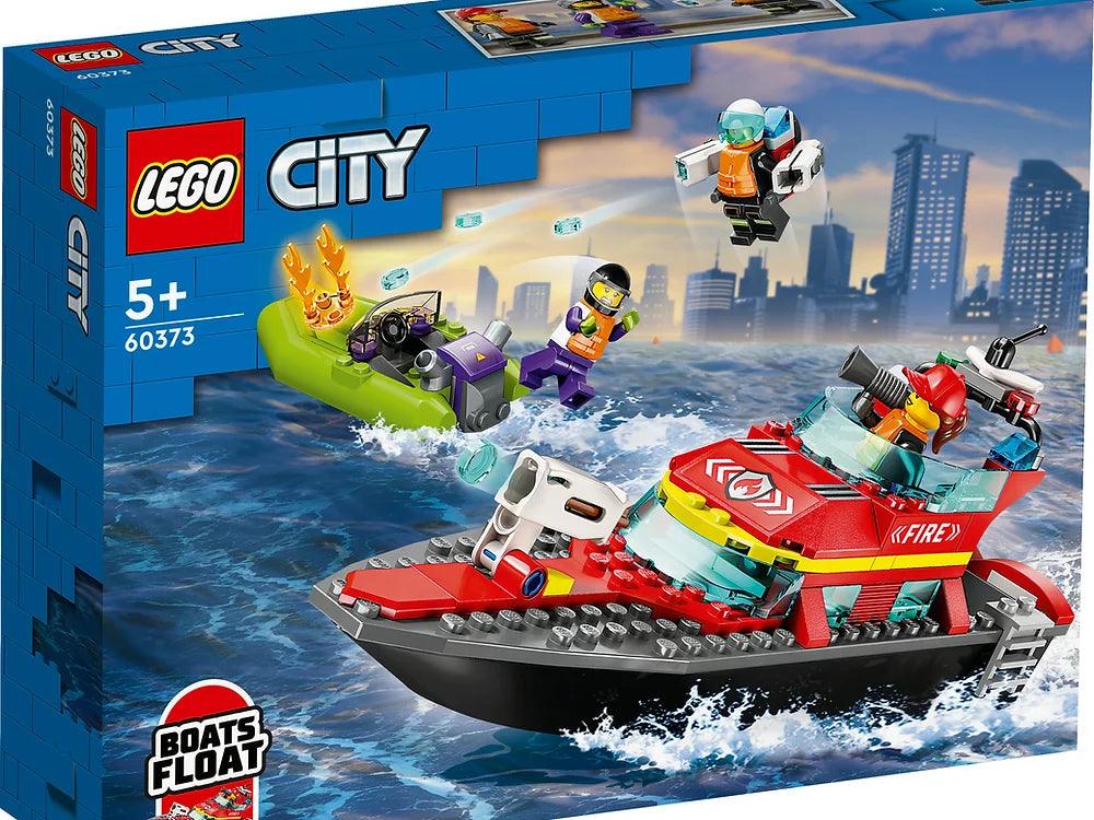 LEGO CITY 60373 Fire Rescue Boat - TOYBOX Toy Shop