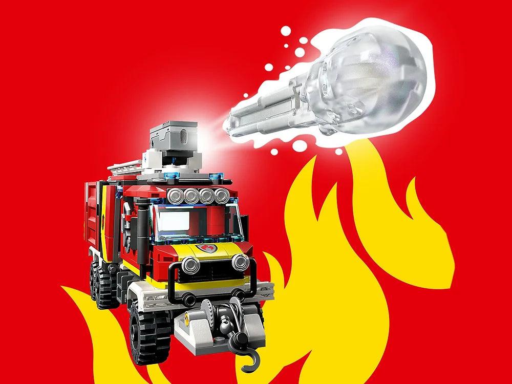 LEGO CITY 60374 Fire Command Truck - TOYBOX Toy Shop