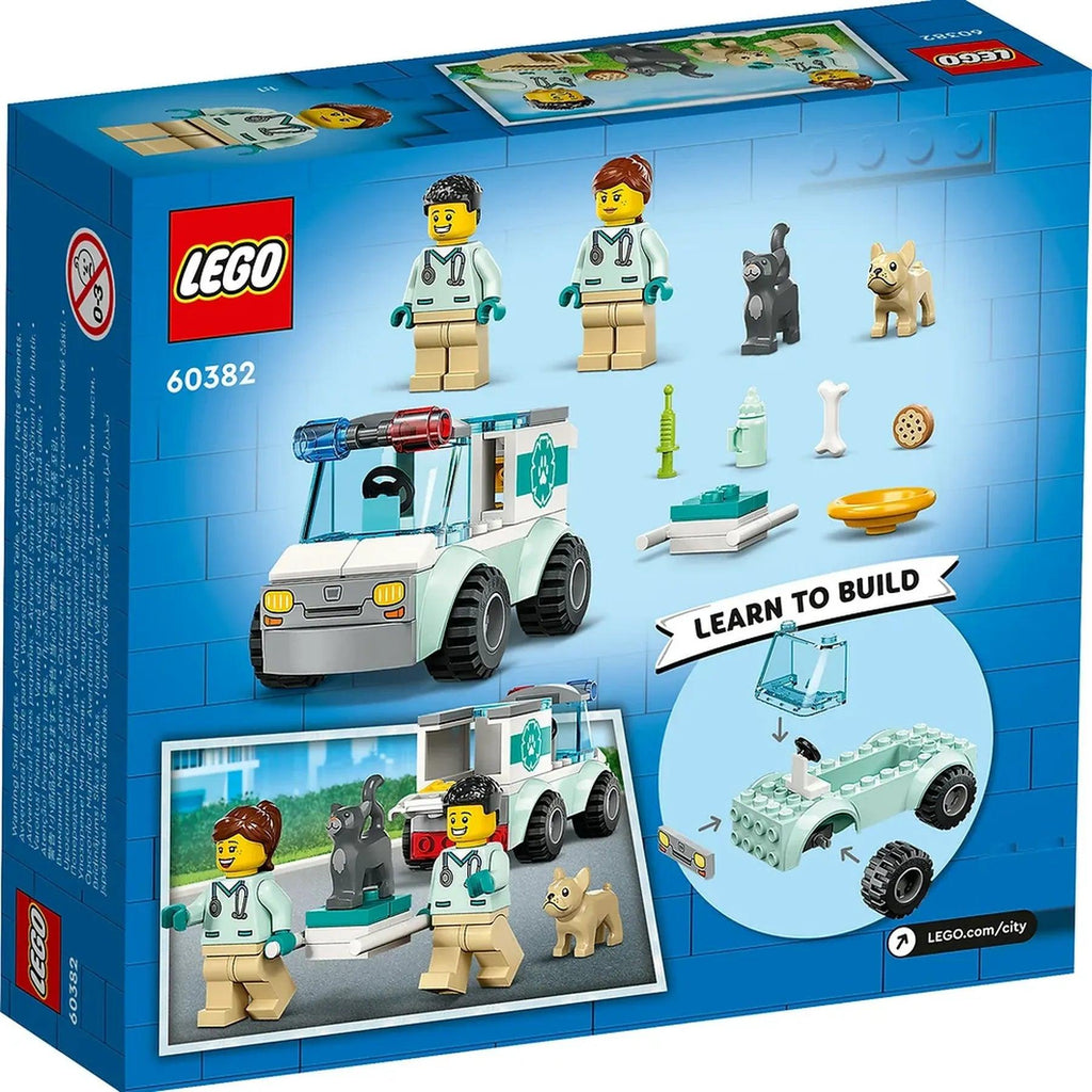 LEGO CITY 60382 Vet Van Rescue - TOYBOX Toy Shop