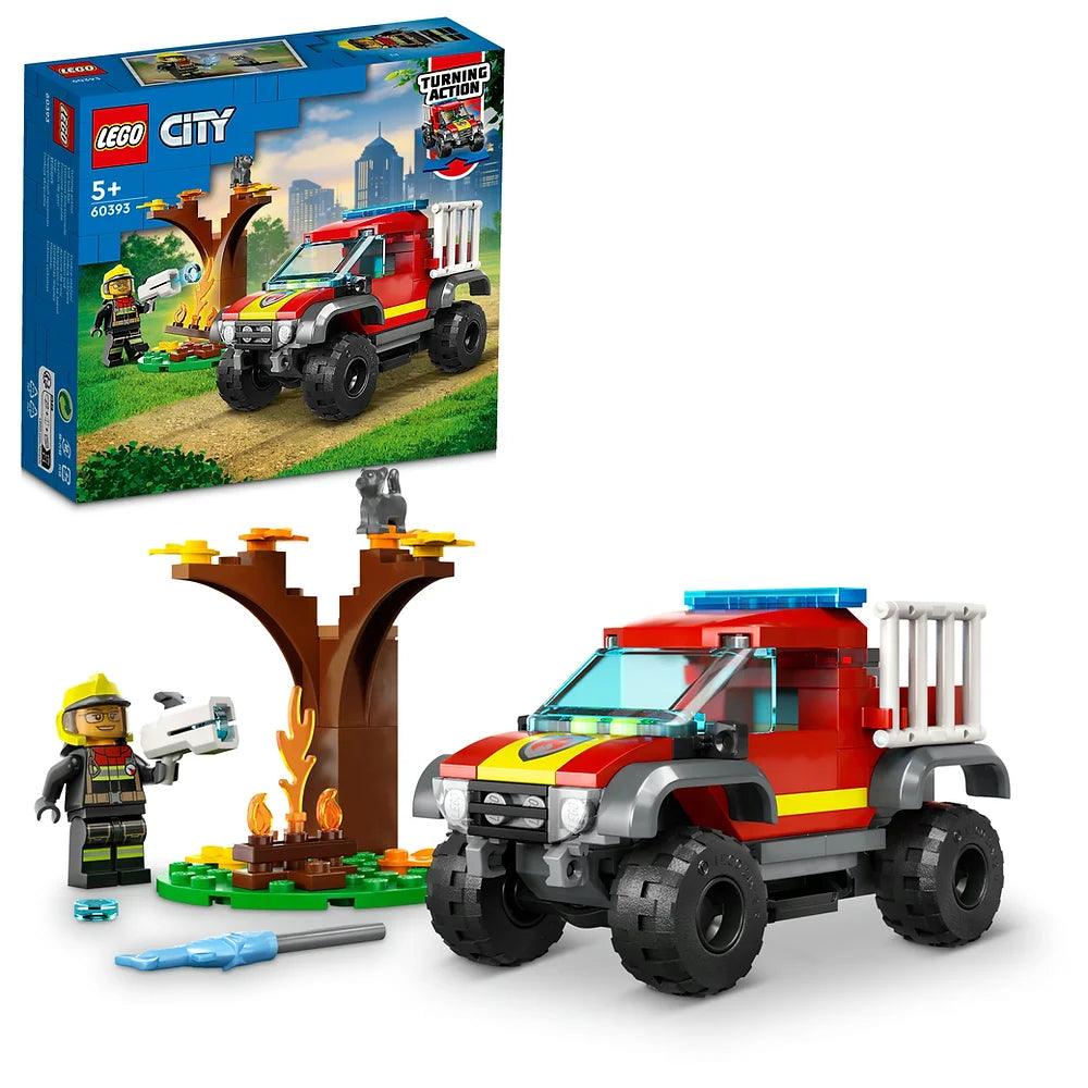 LEGO CITY 60393 4x4 Fire Truck Rescue - TOYBOX Toy Shop