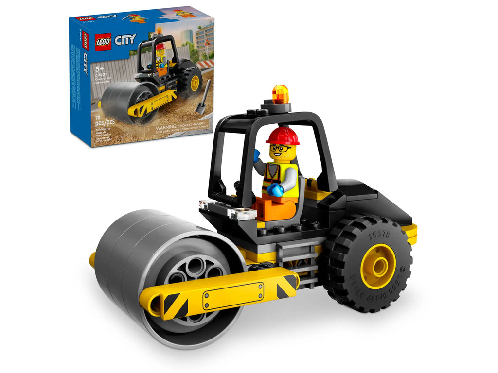 LEGO CITY 60401 Construction Steamroller - TOYBOX Toy Shop