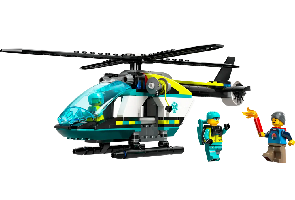 LEGO CITY 60405 Emergency Rescue Helicopter - TOYBOX Toy Shop