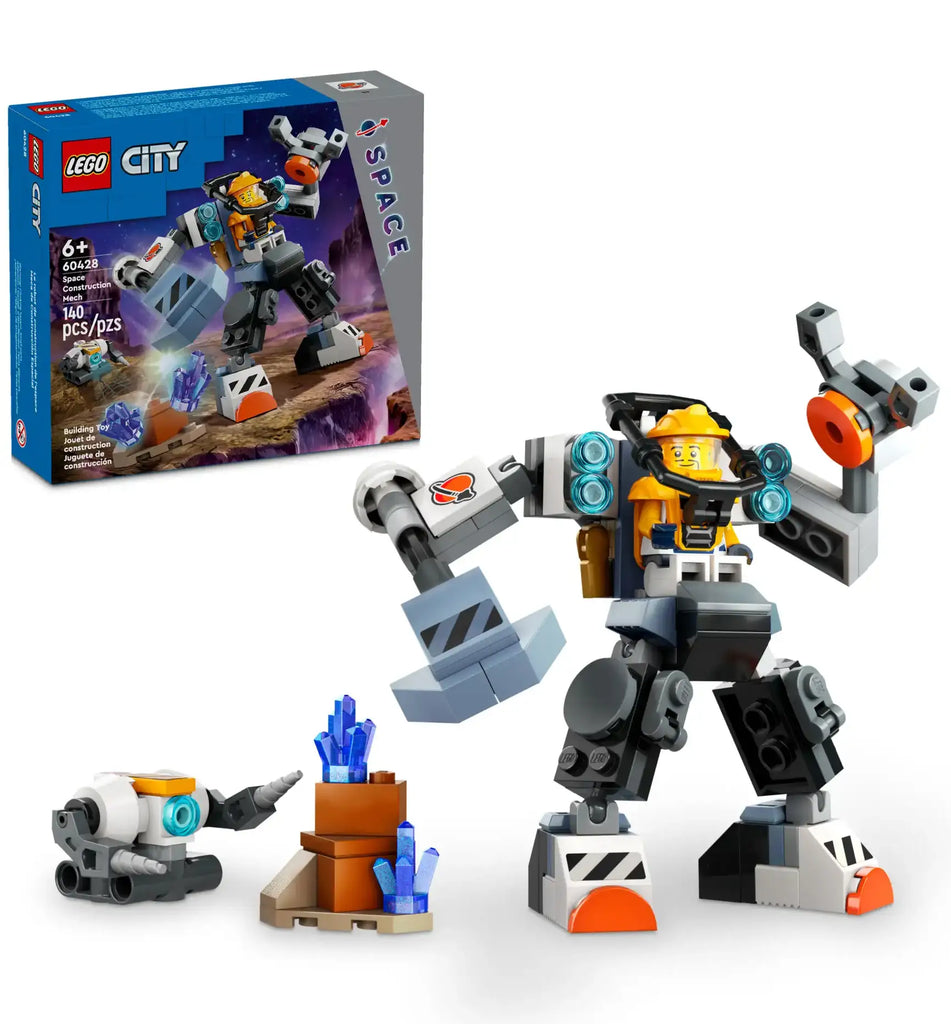 LEGO CITY 60428 Space Construction Mech - TOYBOX Toy Shop