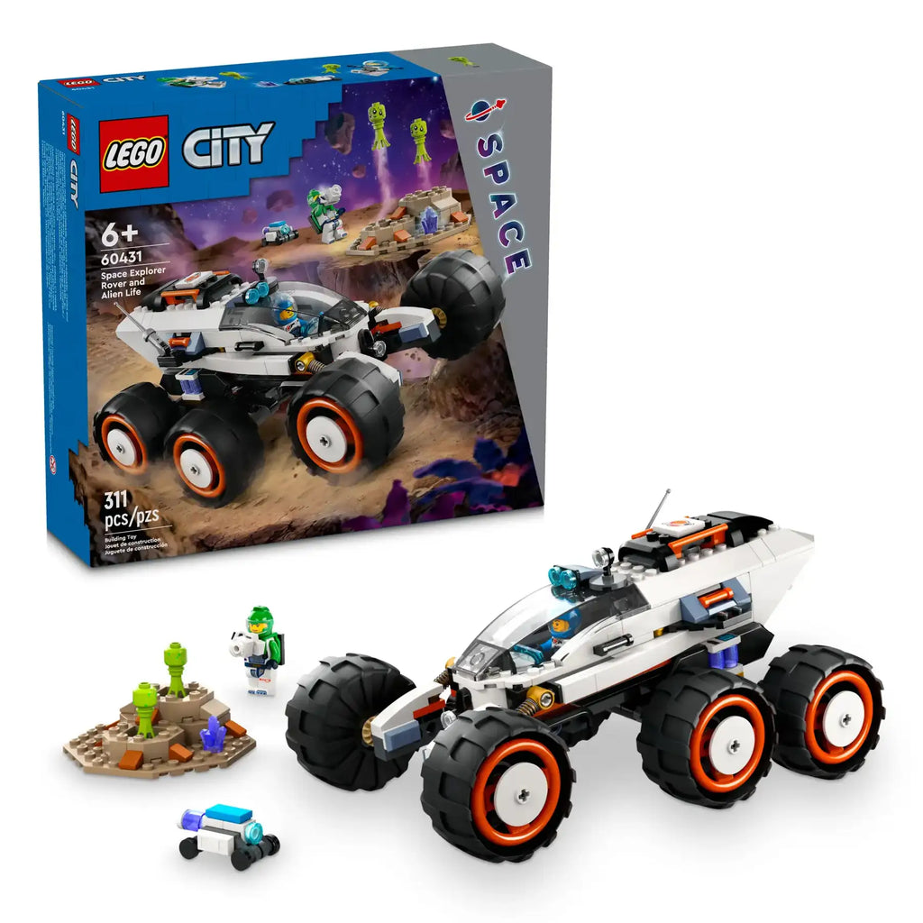 LEGO CITY 60431 Space Explorer Rover and Alien Life - TOYBOX Toy Shop
