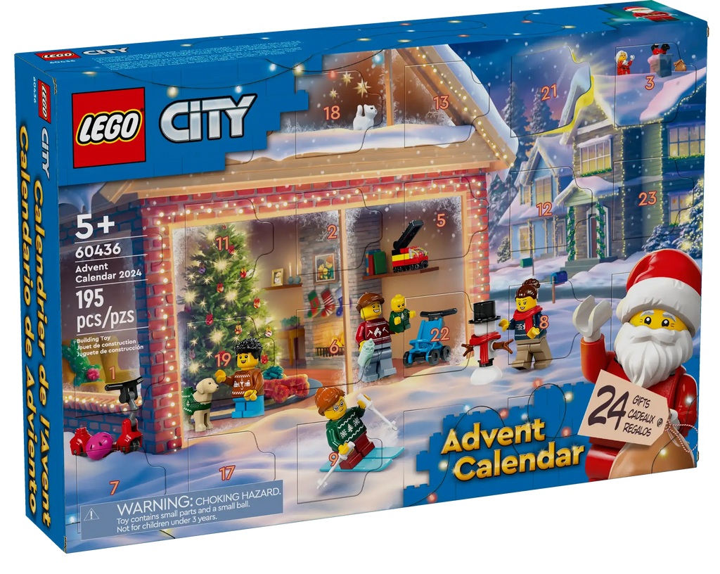 LEGO City 60436 Advent Calendar 2024 - TOYBOX Toy Shop