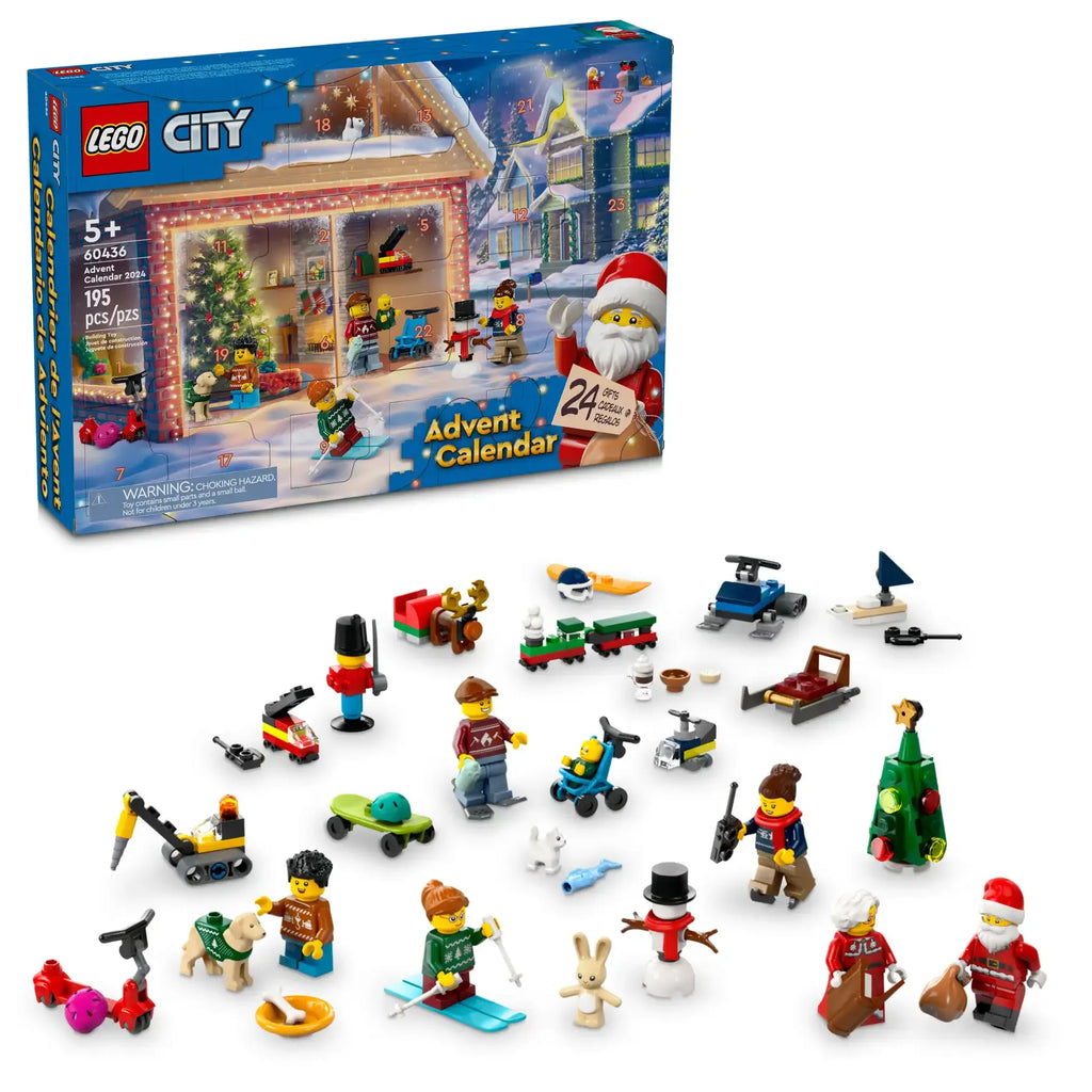 LEGO City 60436 Advent Calendar 2024 - TOYBOX Toy Shop