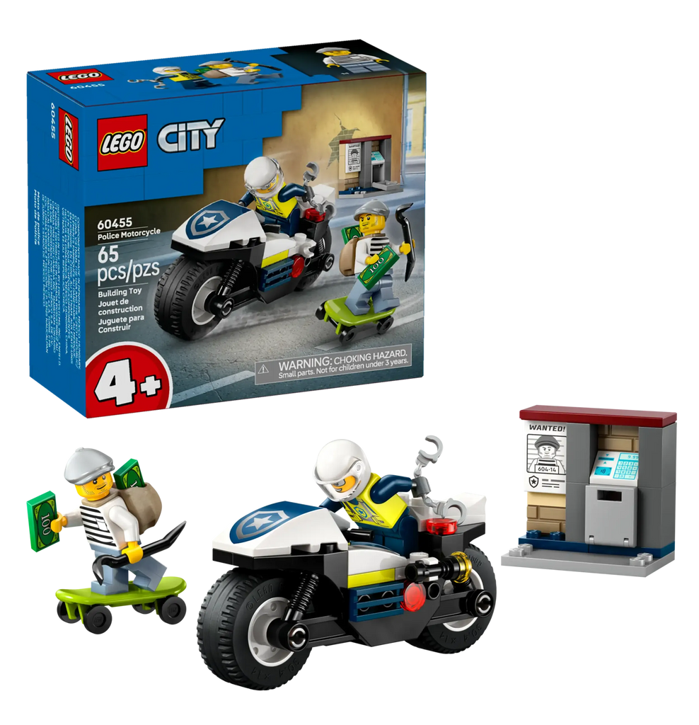LEGO City 60455 Police Motorcycle Chase