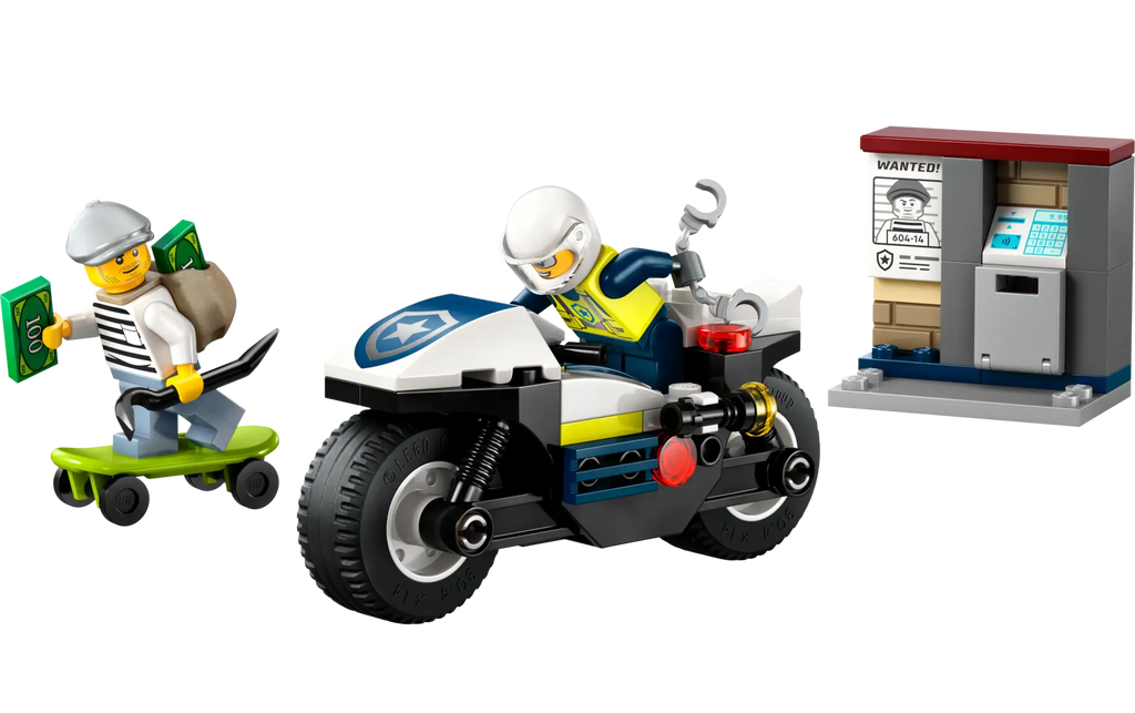 LEGO City 60455 Police Motorcycle Chase
