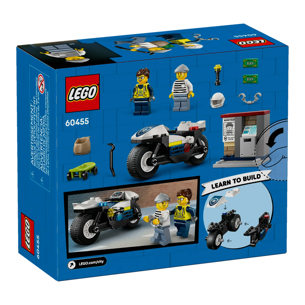 LEGO City 60455 Police Motorcycle Chase