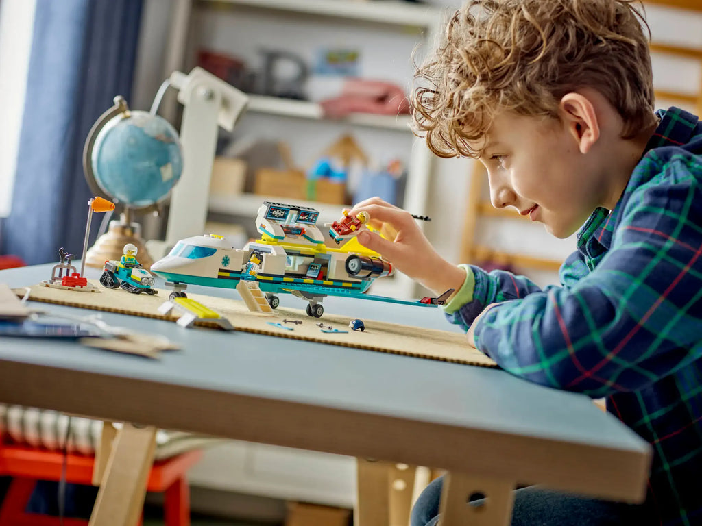 LEGO City 60465 Emergency Air Ambulance Airplane