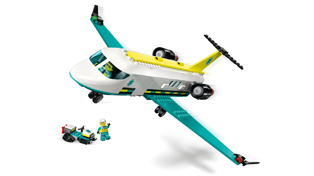 LEGO City 60465 Emergency Air Ambulance Airplane