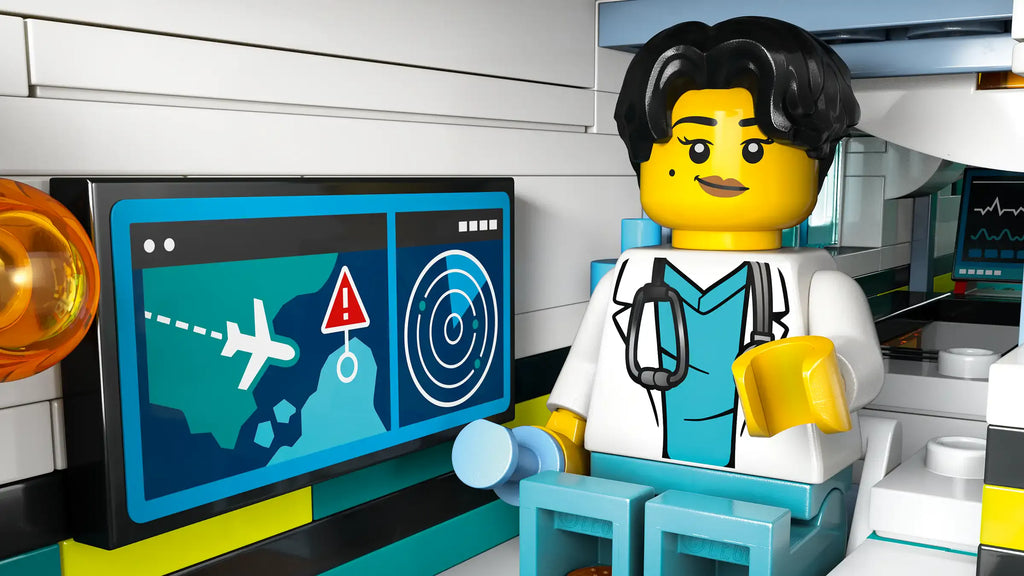 LEGO City 60465 Emergency Air Ambulance Airplane