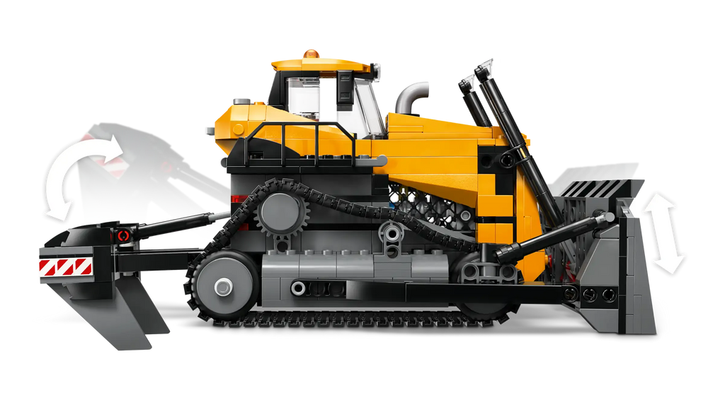 LEGO City 60466 Yellow Bulldozer