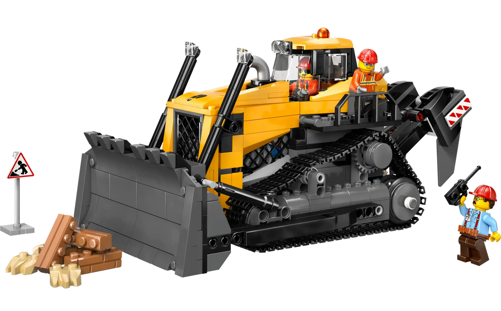 LEGO City 60466 Yellow Bulldozer