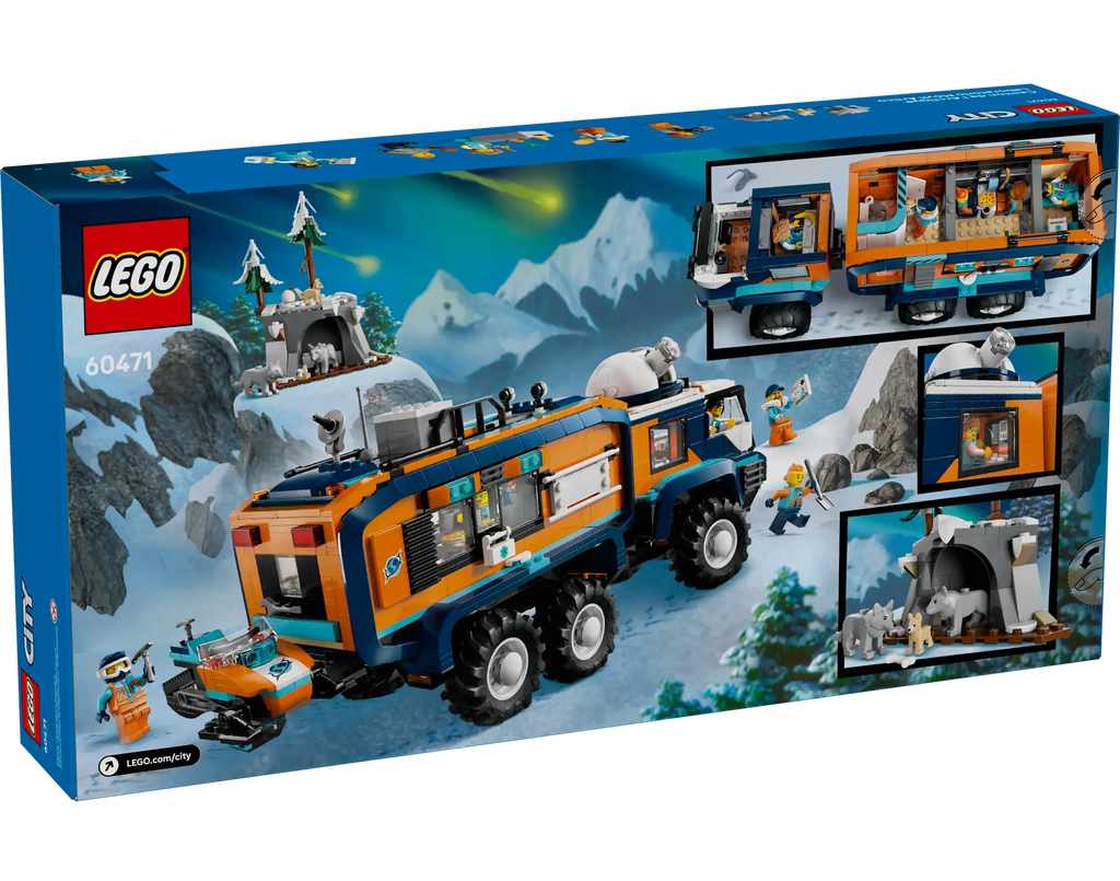 LEGO City 60471 Arctic Explorer Science Lab Truck