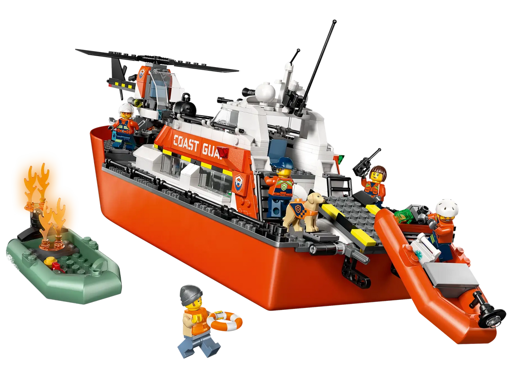 LEGO CITY 60504 Coast Guard Rescue Boat & Helicopter ♥️ TOYBOX