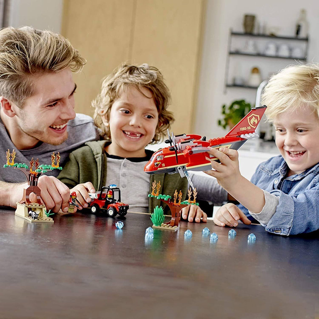 LEGO CITY Fire Plane 60217 Building Kit - TOYBOX Toy Shop