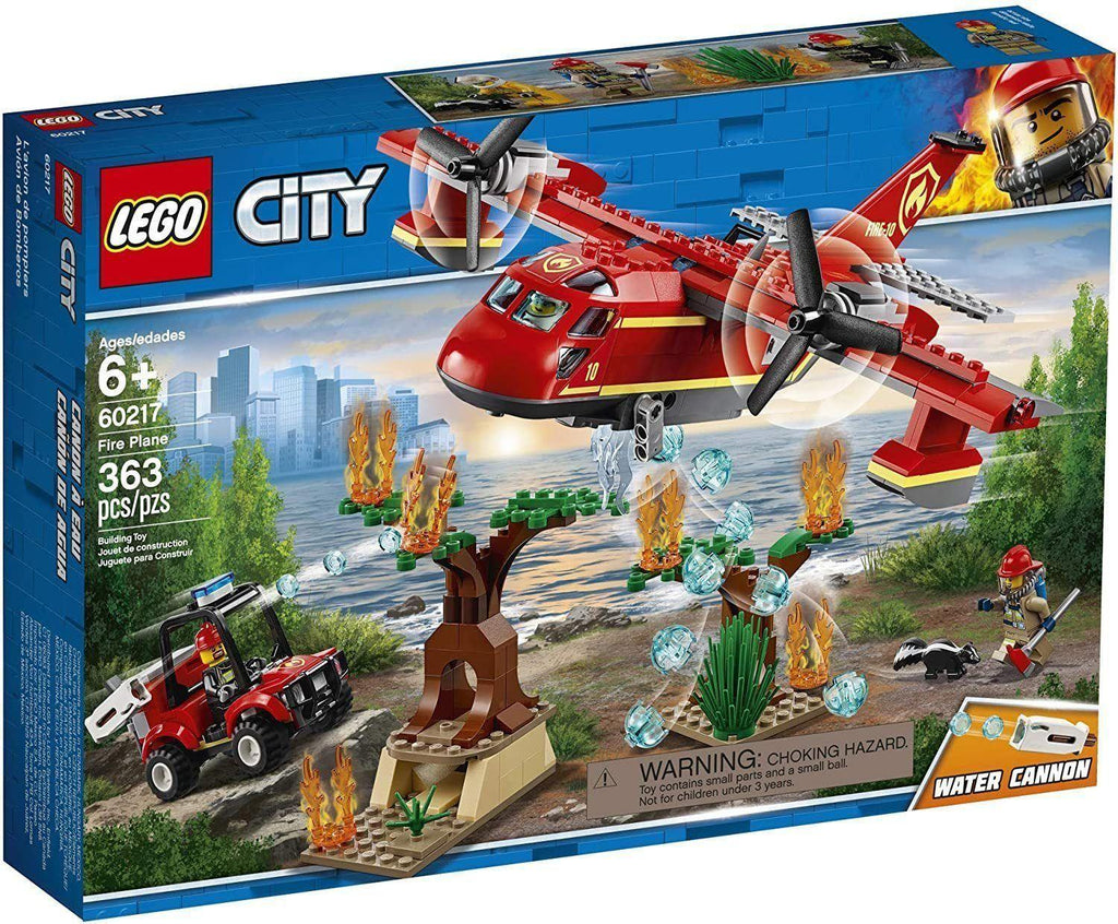 LEGO CITY Fire Plane 60217 Building Kit - TOYBOX Toy Shop