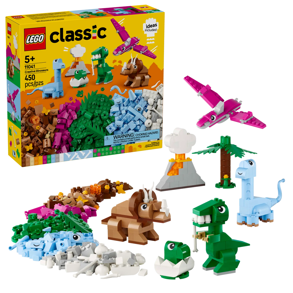 LEGO CLASSIC 11041 Creative Dinosaurs - TOYBOX Toy Shop