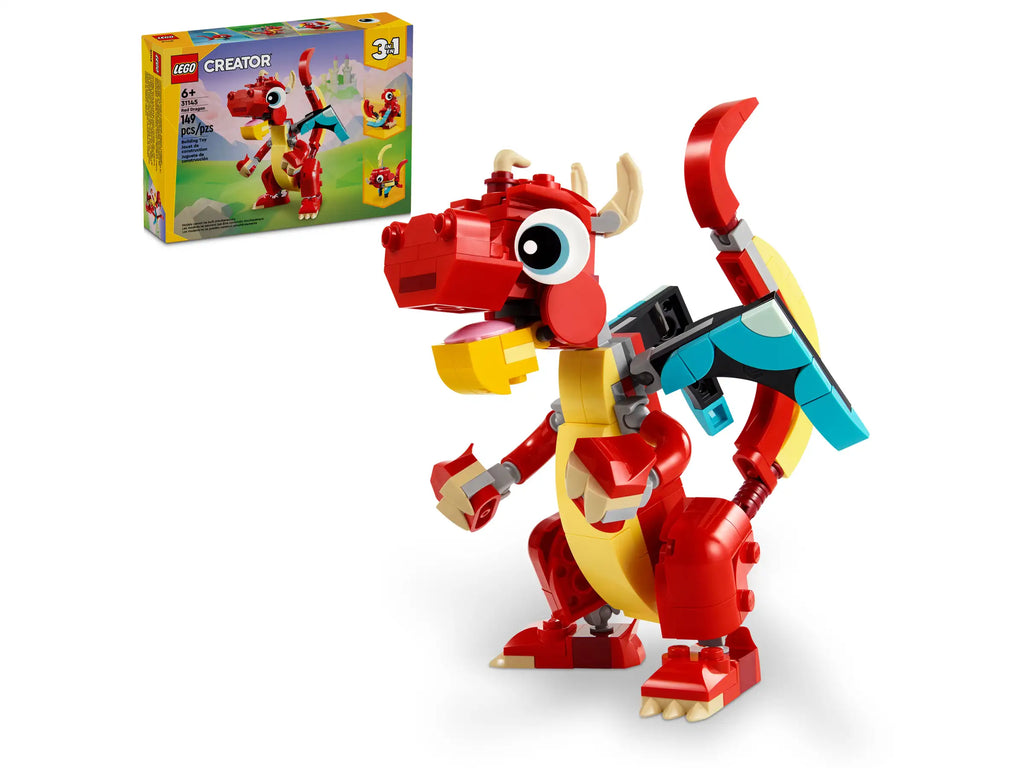LEGO CREATOR 31145 Red Dragon - TOYBOX Toy Shop