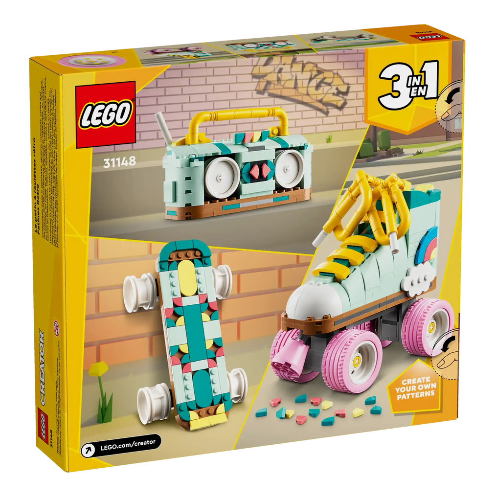 LEGO CREATOR 31148 Retro Roller Skate - TOYBOX Toy Shop