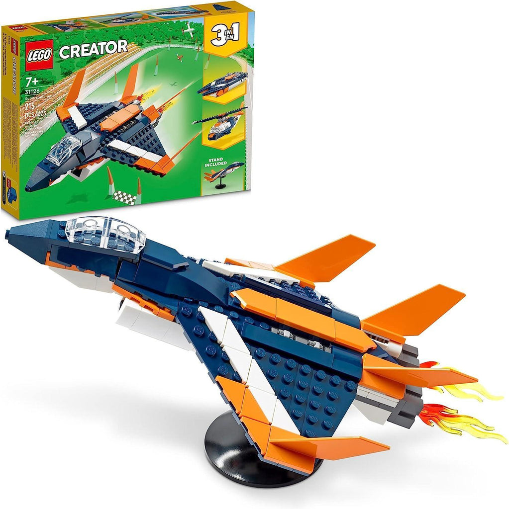 LEGO CREATOR 3in1 Supersonic-Jet 31126 - TOYBOX Toy Shop