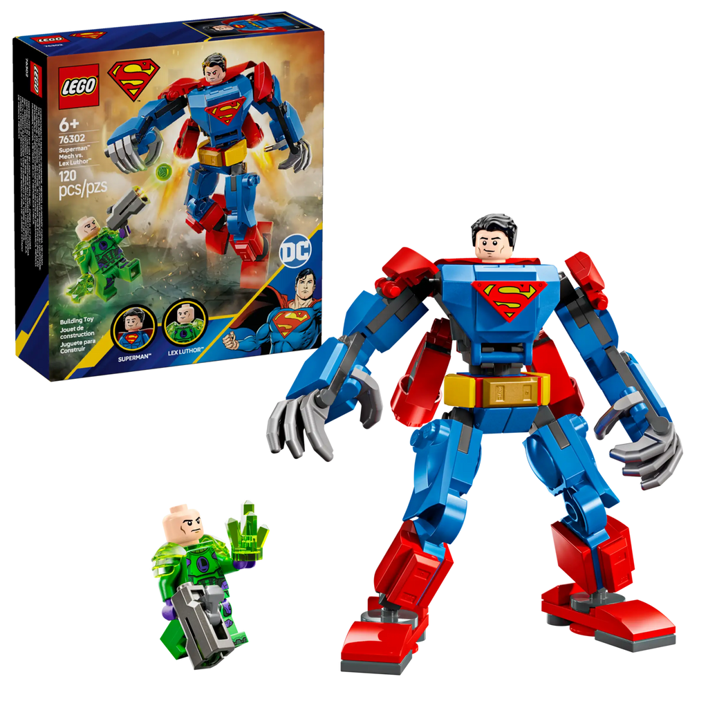 LEGO DC 76302 Superman Mech vs. Lex Luthor - TOYBOX Toy Shop