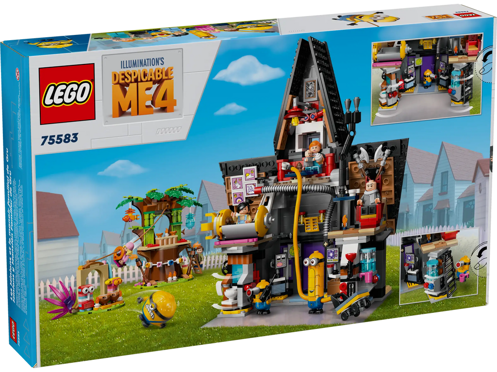 LEGO DESPICABLE ME 75583 Minions and Gru's Family Mansion - TOYBOX Toy Shop