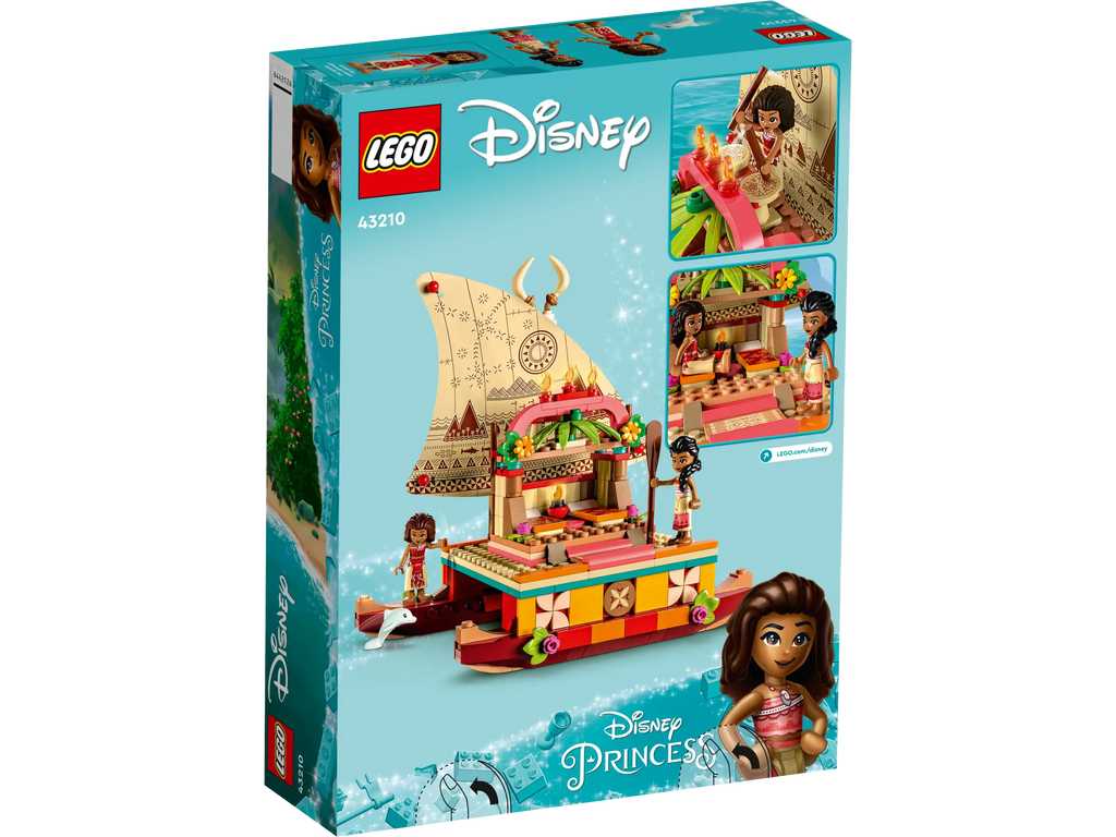 LEGO DISNEY 43210 Moana's Wayfinding Boat - TOYBOX Toy Shop