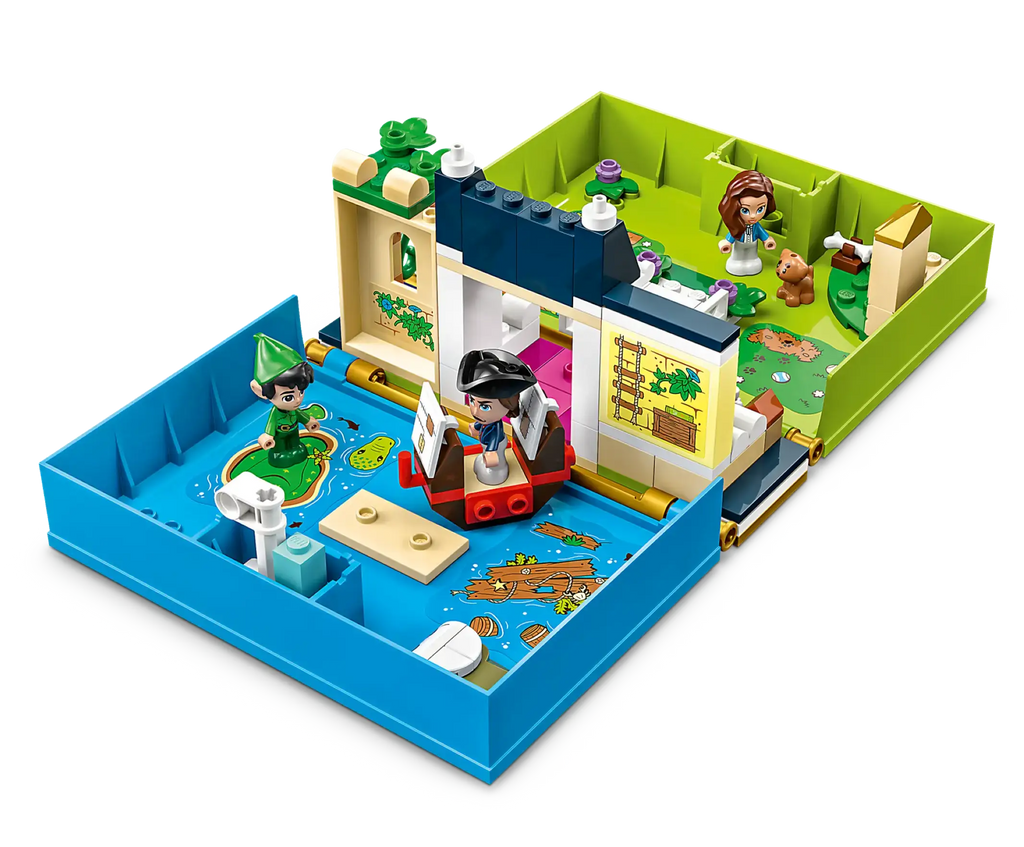 LEGO DISNEY 43220 Classic Peter Pan & Wendy's Storybook Adventure - TOYBOX Toy Shop