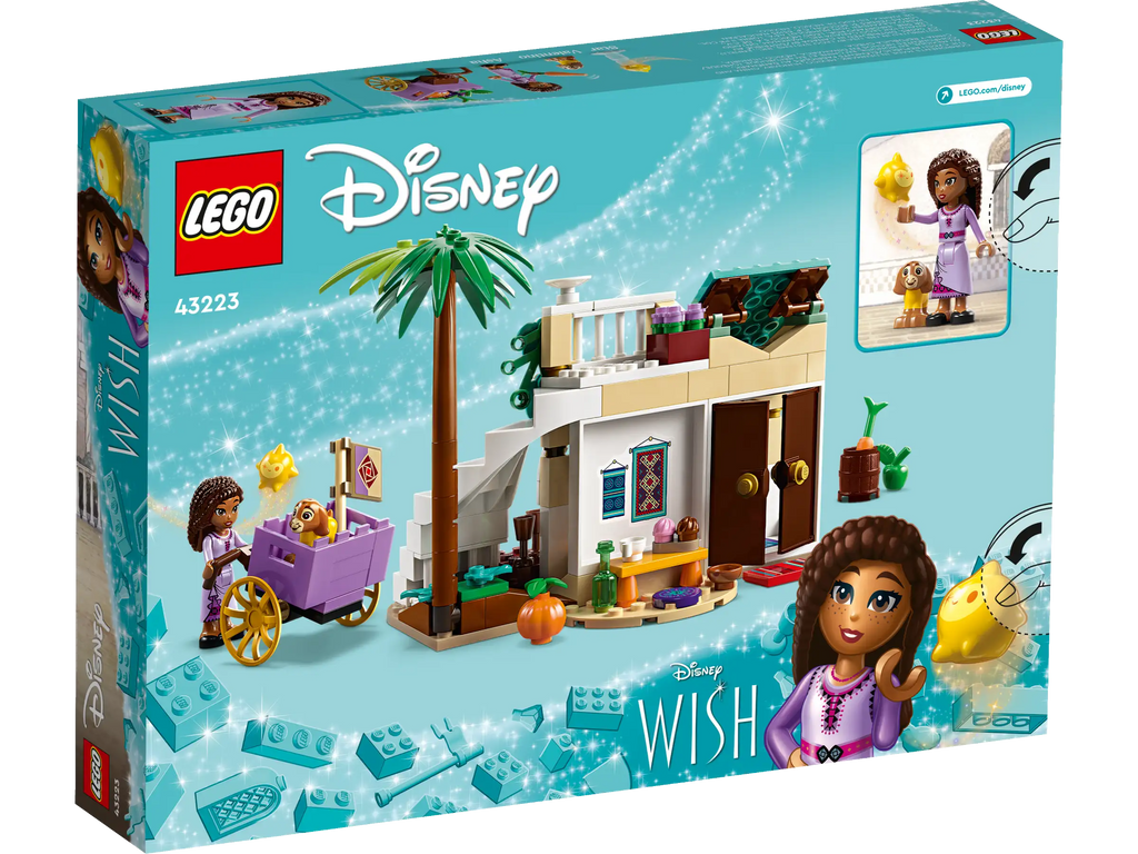 LEGO DISNEY 43223 Asha in the City of Rosas - TOYBOX Toy Shop