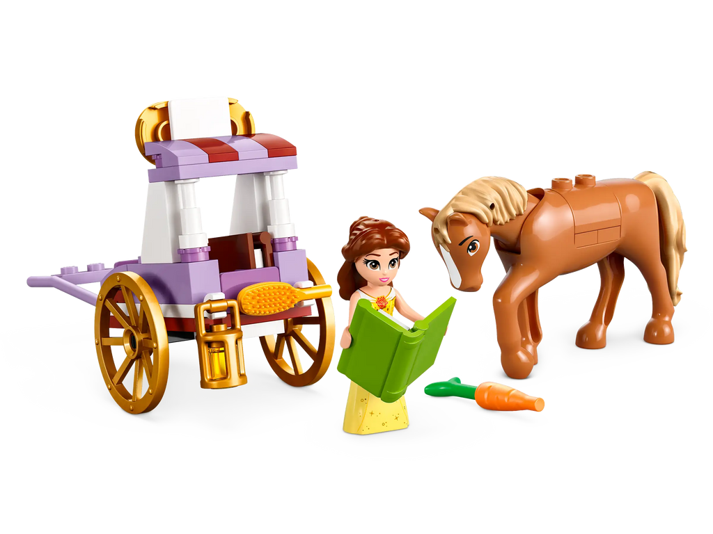 LEGO DISNEY 43233 Belle's Storytime Horse Carriage - TOYBOX Toy Shop