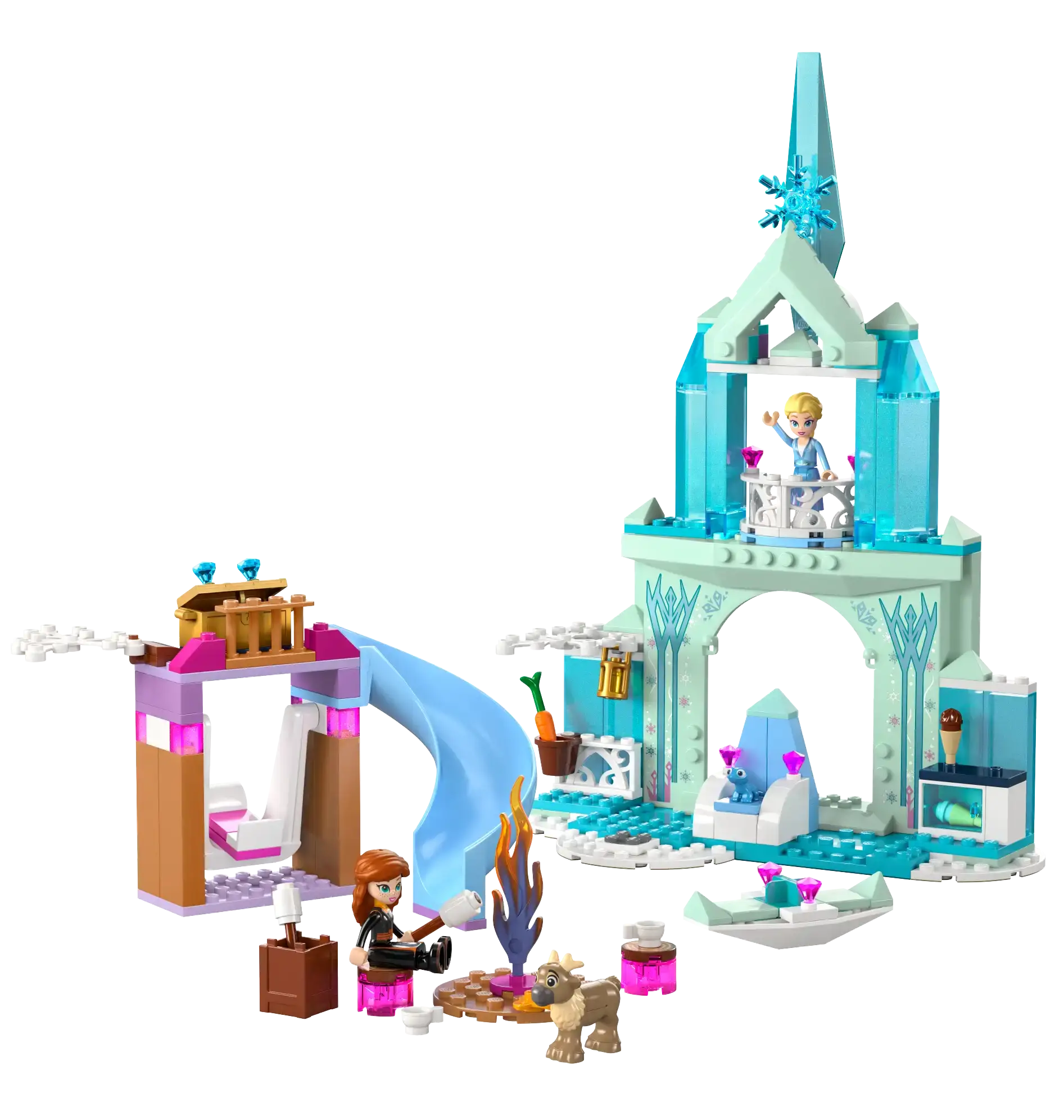 LEGO Disney 43238 Elsa s Frozen Castle Build Magical Adventures TOYBOX