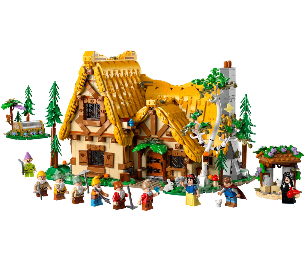 LEGO Disney 43242 Snow White and The Seven Dwarfs' Cottage
