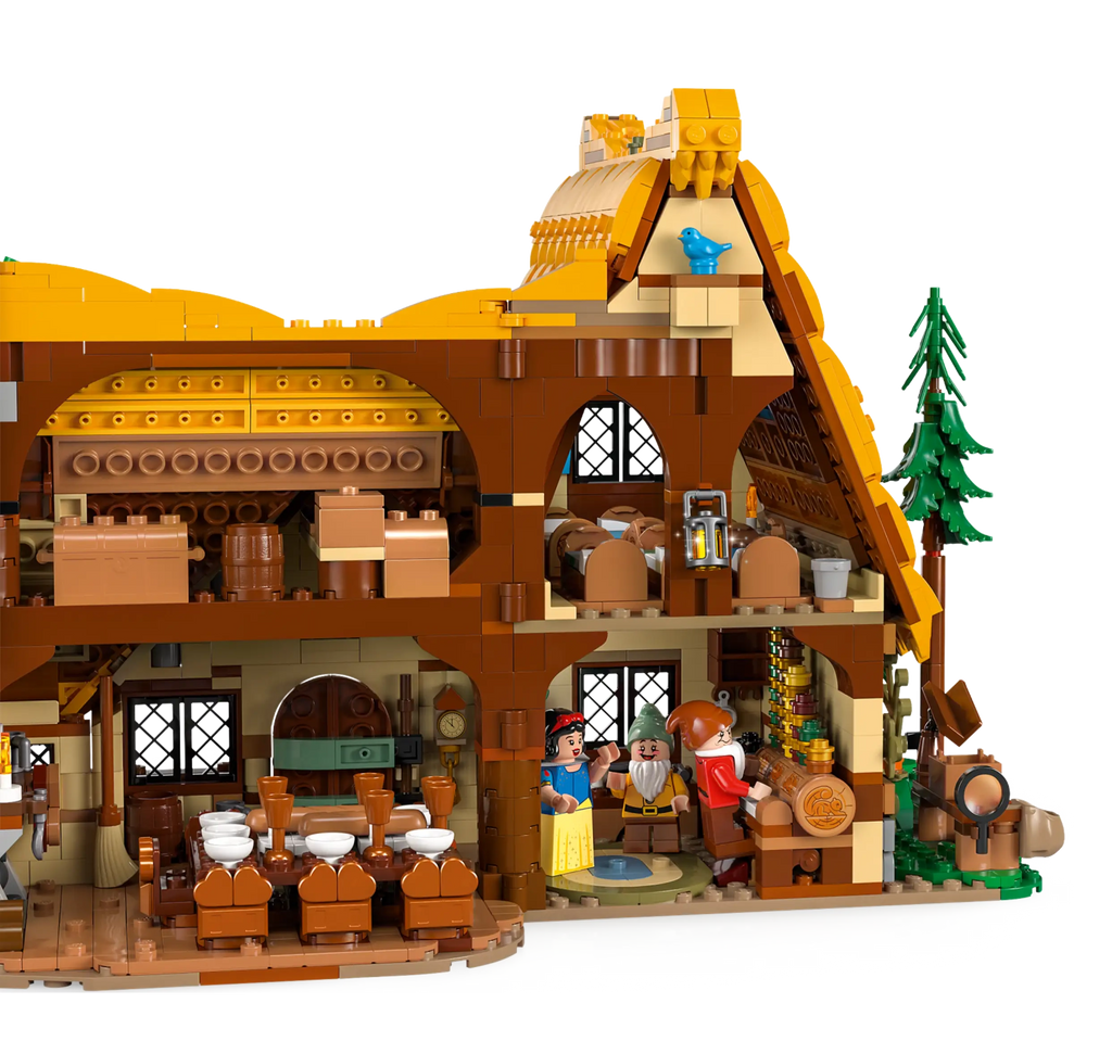 LEGO Disney 43242 Snow White and The Seven Dwarfs' Cottage