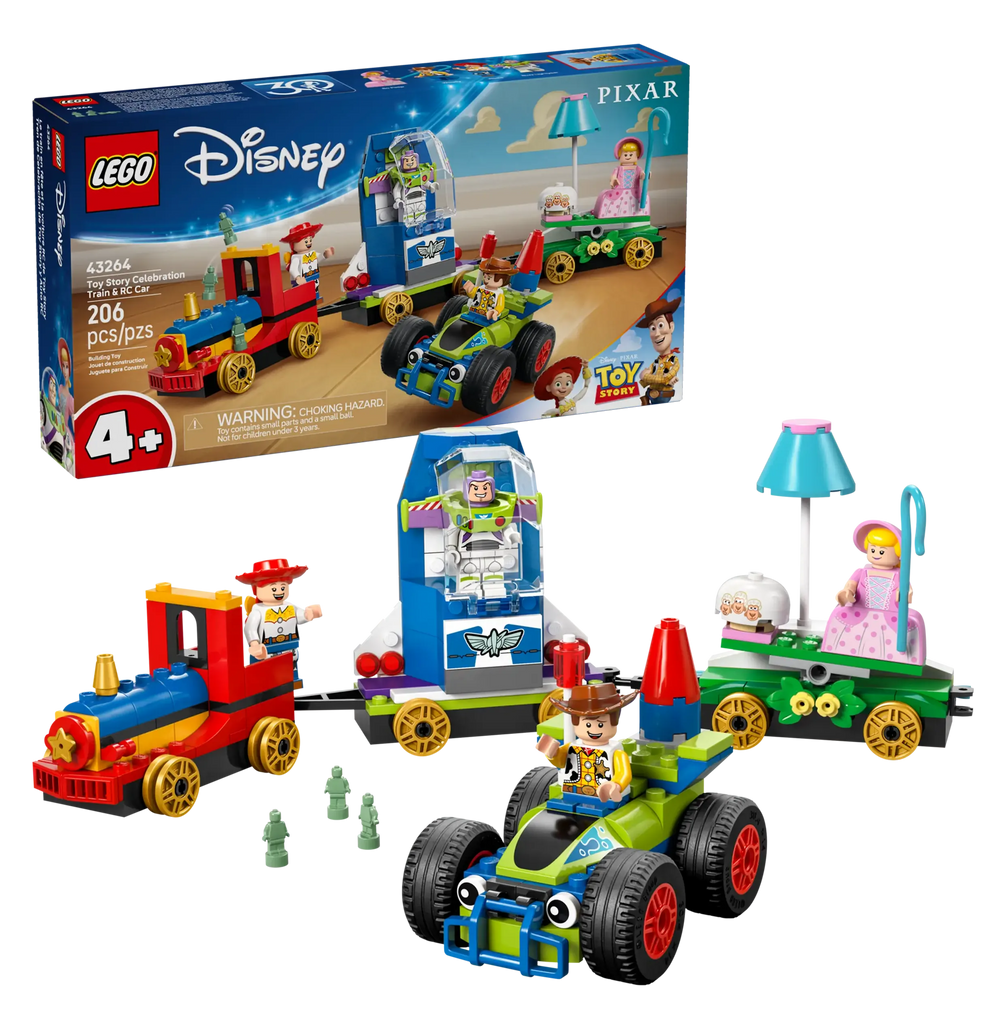 LEGO Disney 43264 Toy Story Celebration Train & RC Car