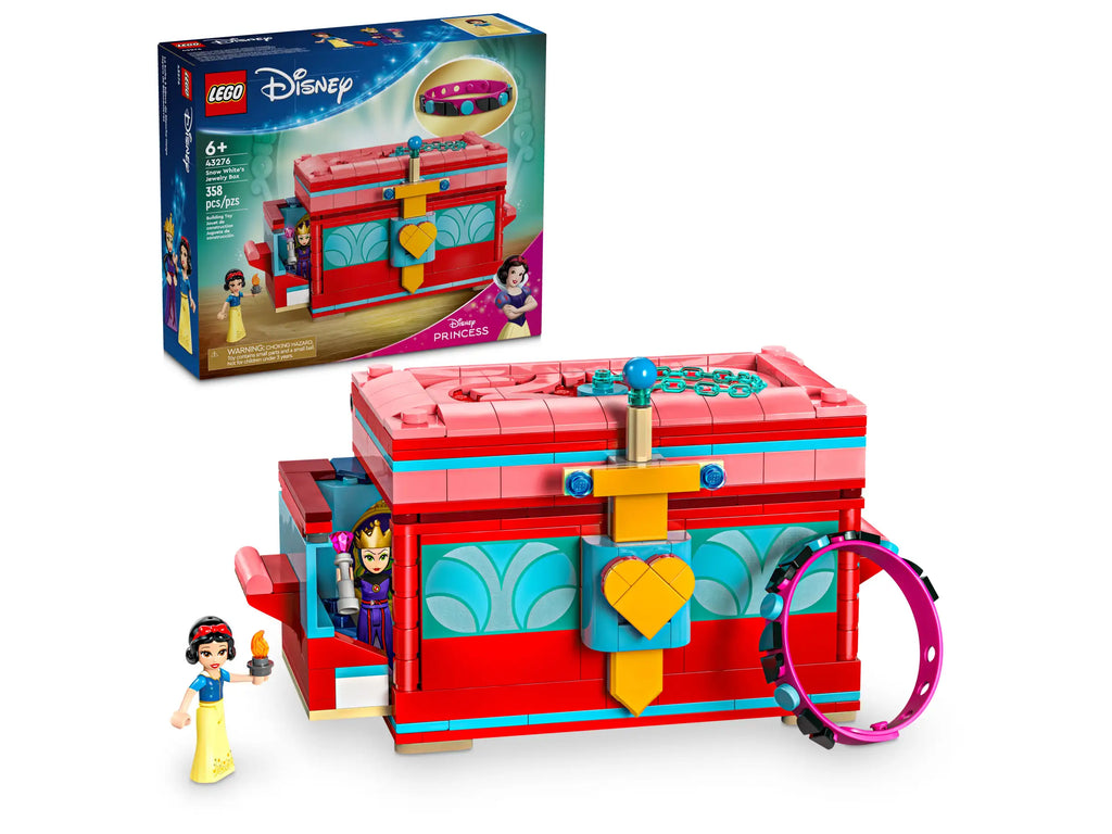 LEGO Disney 43276 Snow White's Jewellery Box - TOYBOX Toy Shop