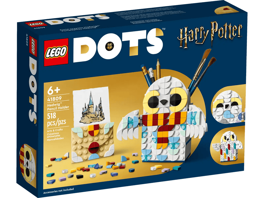 LEGO DOTS 41809 Harry Potter Hedwig Pencil Holder Set - TOYBOX Toy Shop